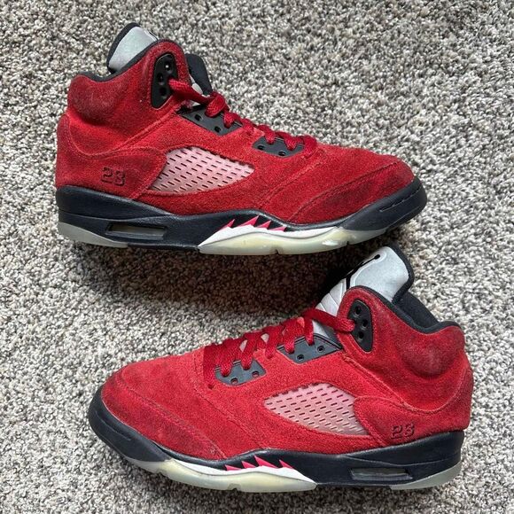 Nike Air Jordan 5 Raging Bull Size 6.5 Youth (Size 8 Women's) - Picture 1 of 7